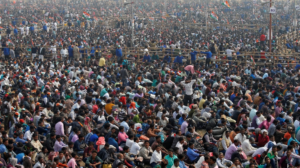 Political Rally Draws Massive Crowd in Kulti