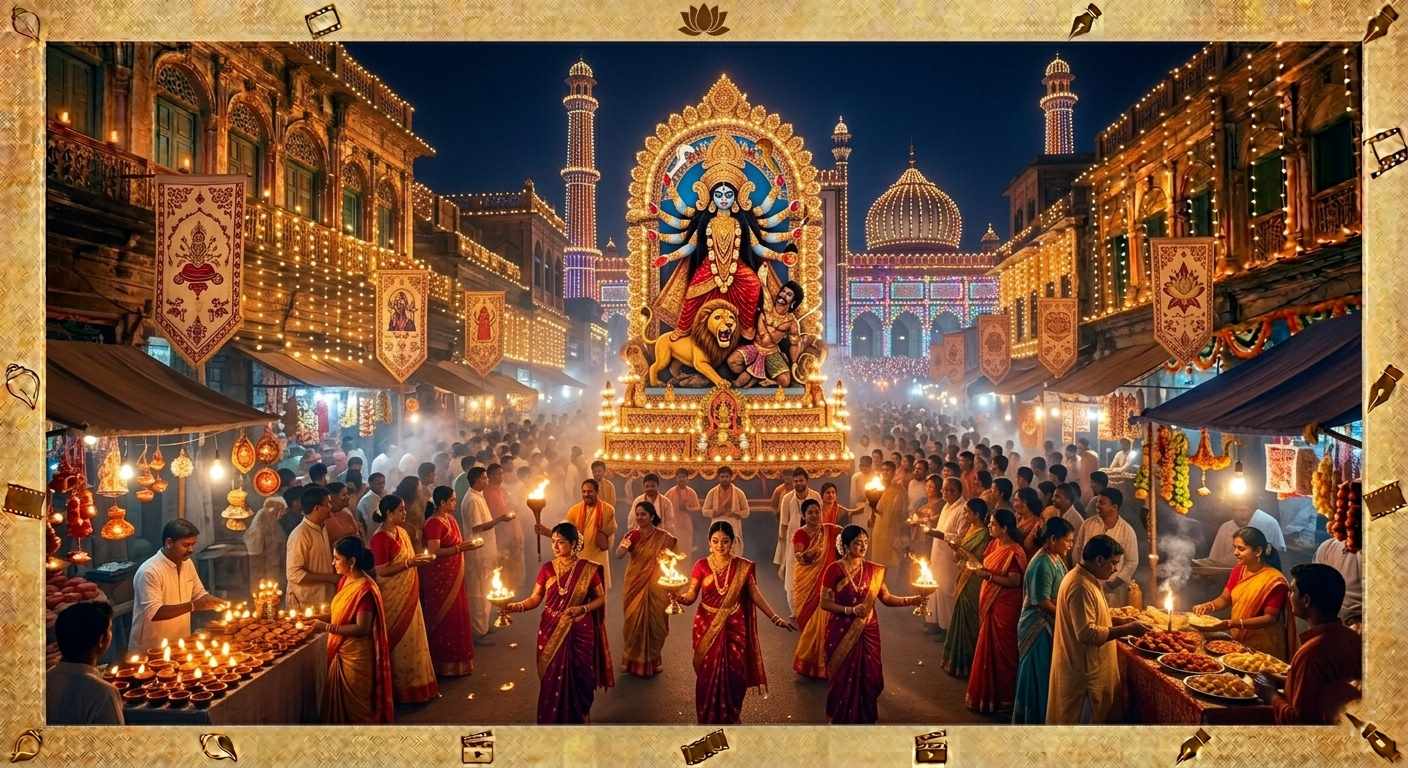 Kali Puja Lights Up Kulti Nights