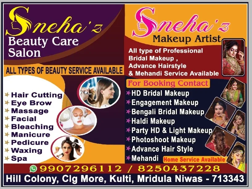 Sneha’z Beauty Care Salon