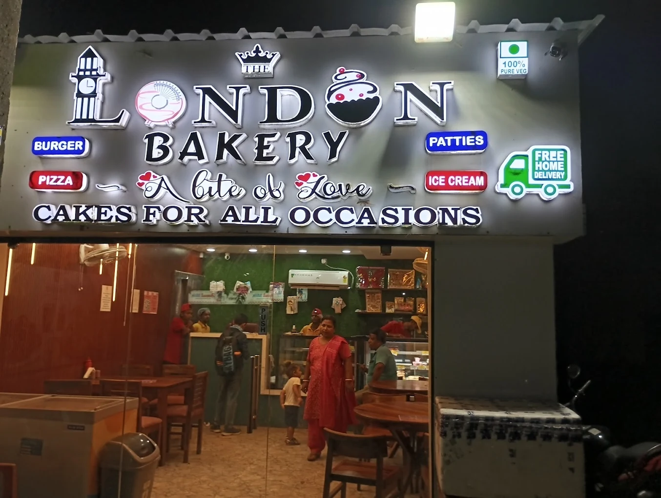 The London bakery & Pizza Jon’s Kulti